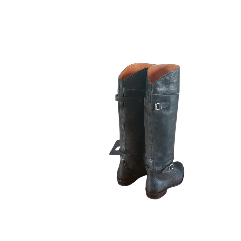 Frye Dorado grey over the knee riding boots size 7.5